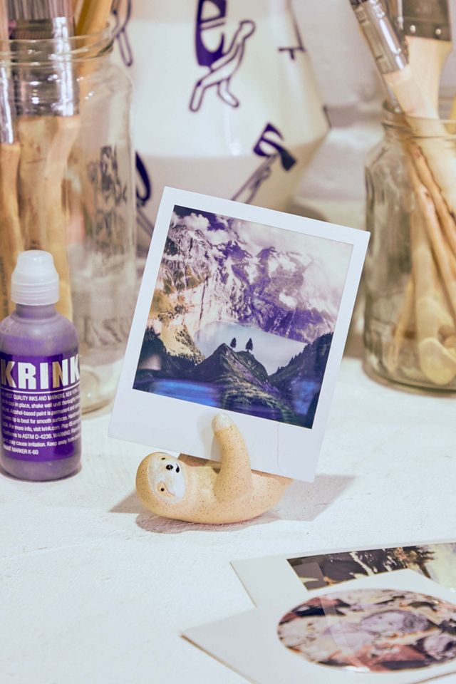 Sloth Photo Holder Urban Outfitters UK