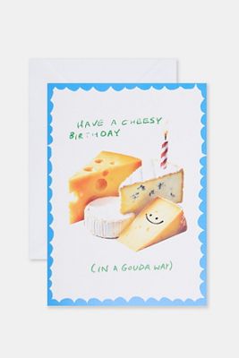 Carte d'anniversaire Cheesy