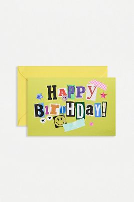 Glückwunschkarte zum Geburtstag