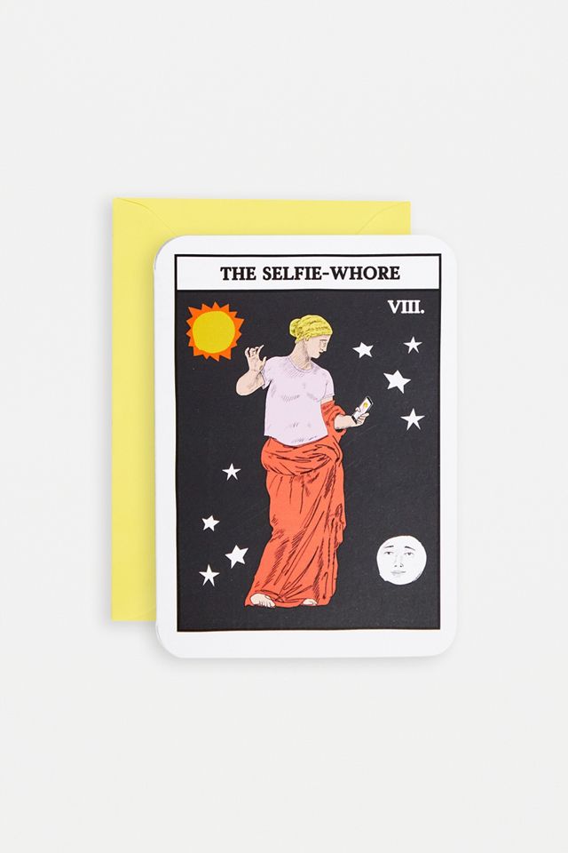 The Selfie Whore Tarot Card 