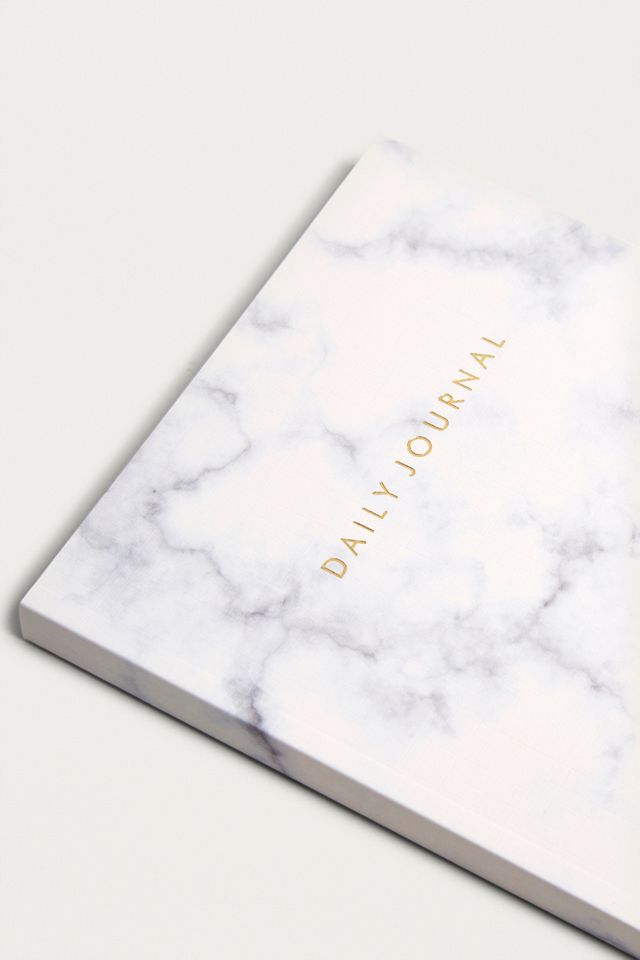 Central 23 White Marble Daily Journal #2