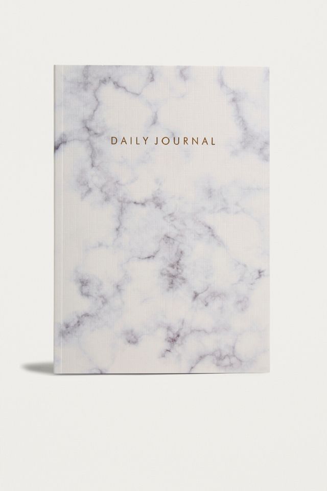 Central 23 White Marble Daily Journal #4