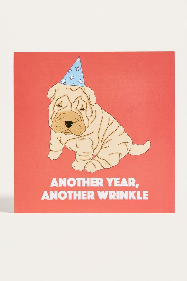 Another Year, Another Wrinkle Card | Urban Outfitters DE