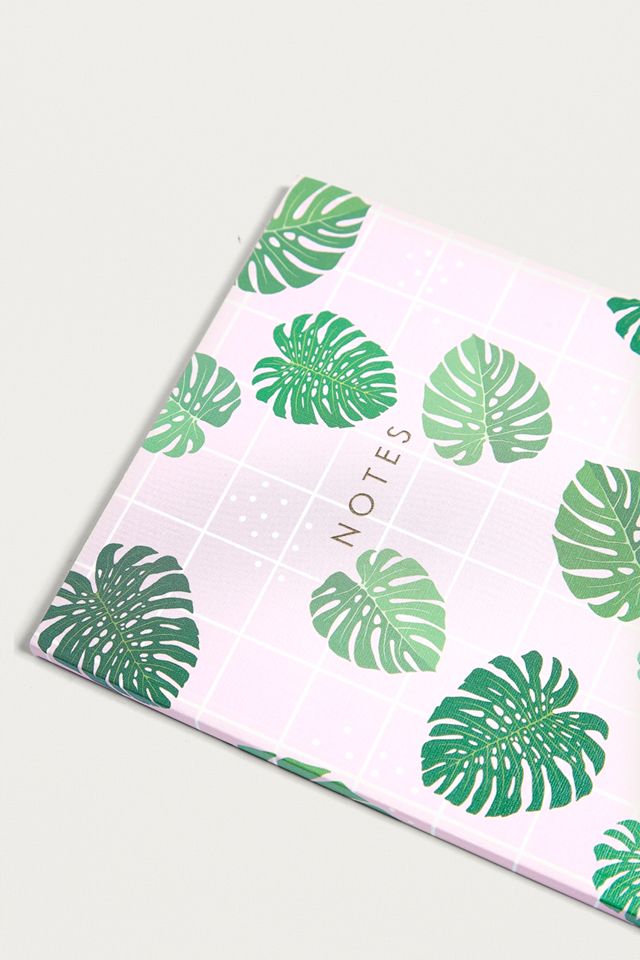Central 23 Monstera Leaf Notebook #1
