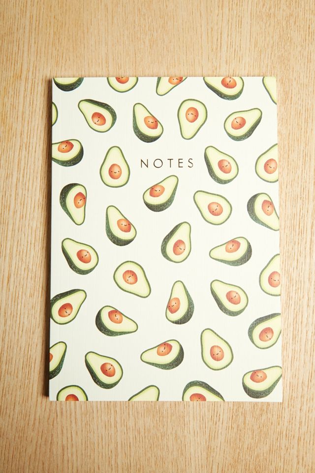 Central 23 Smiley Avocado Notebook  #1