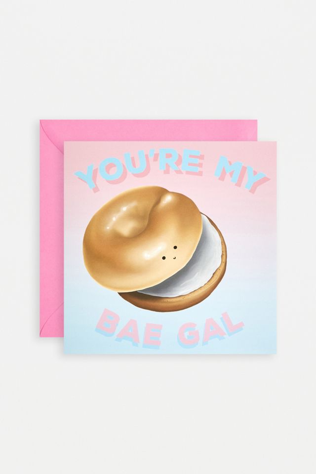 Grußkarte „You're My Bae Gal“ #1