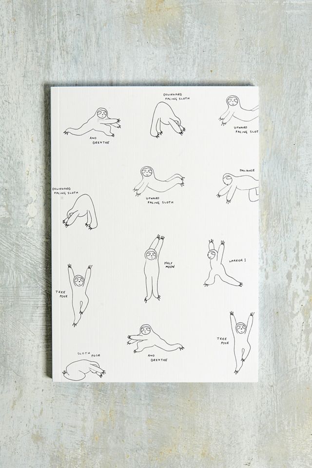 Notizbuch „Yoga Sloth“  #1