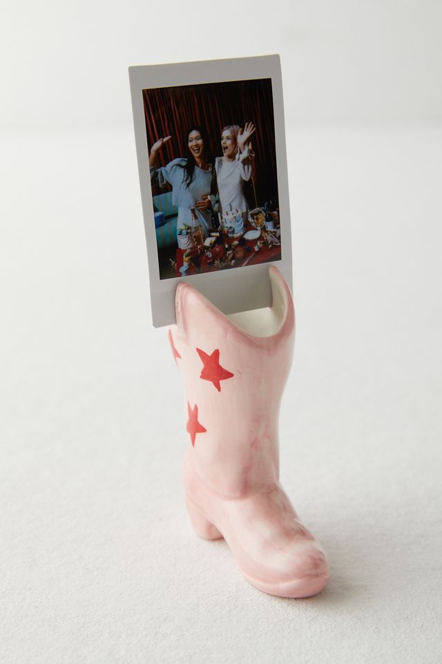 Western Boot Photo Holder #2