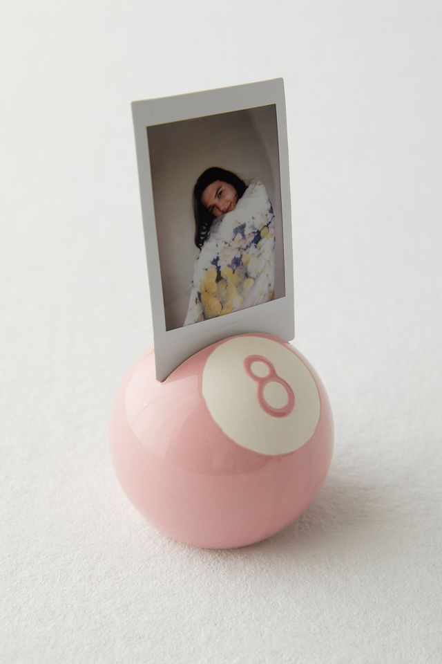 Pink 8 Ball Photo Holder  #2