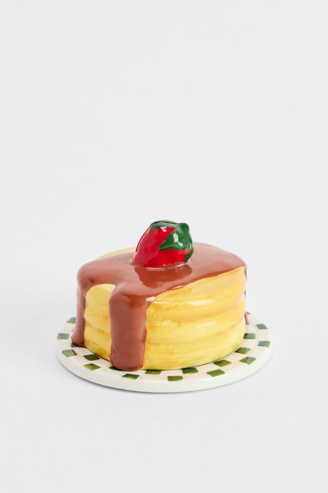 Pancake Ceramic Photo Holder #1
