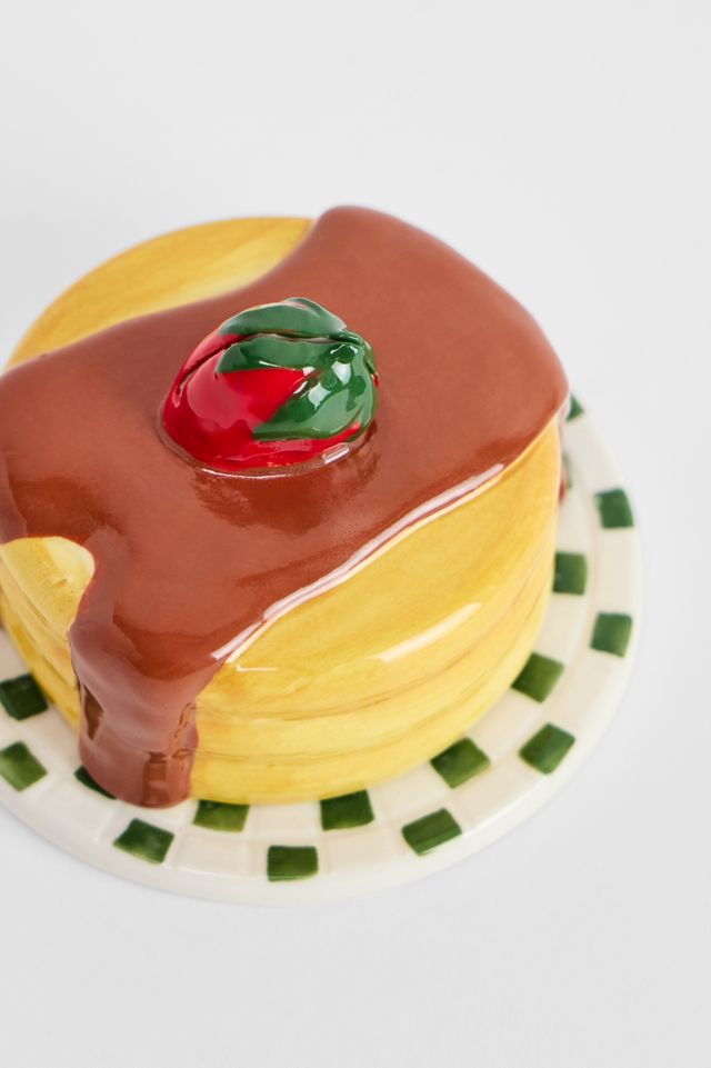 Pancake Ceramic Photo Holder #2