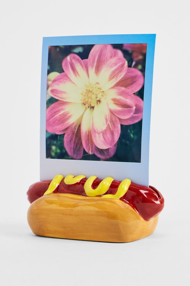 Hot Dog Ceramic Photo Holder #3