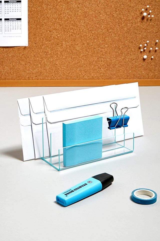Lund London Neon Blue Mail Holder #1