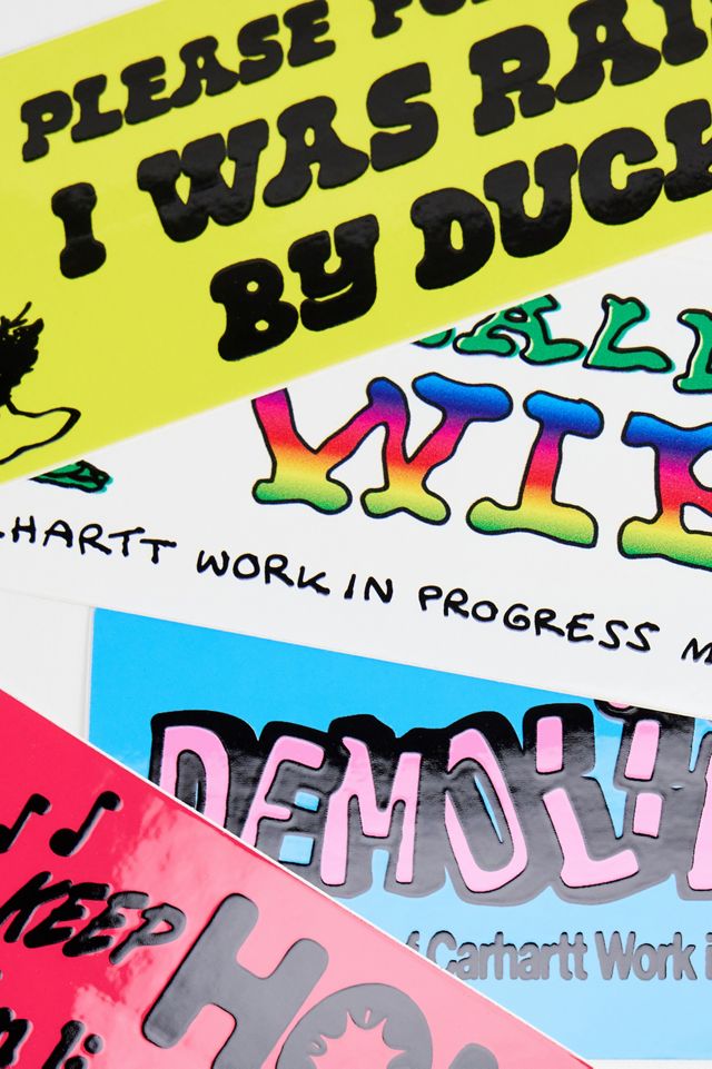 Carhartt WIP Bumper Sticker Pack #1