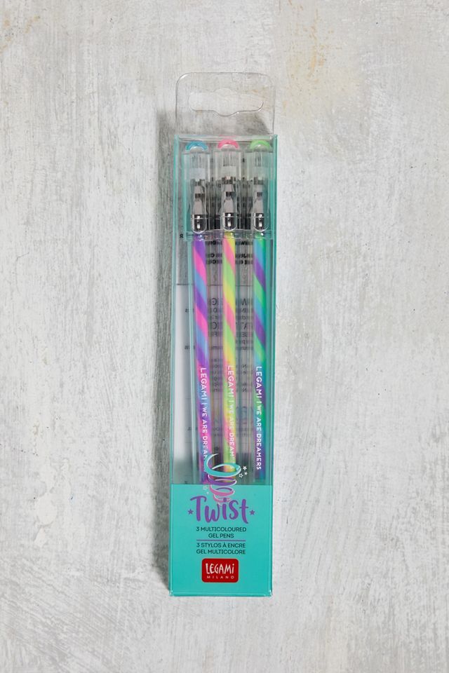 Legami Multicolour Scented Gel Pens 3Pack Urban Outfitters UK