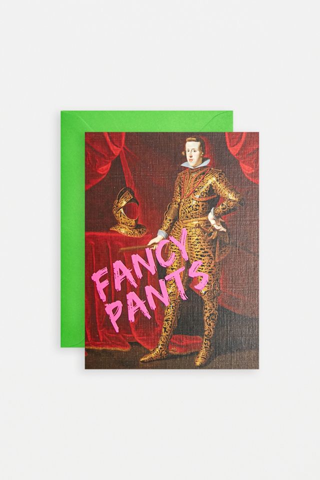 Art Meme Fancy Pants Greeting Card #1