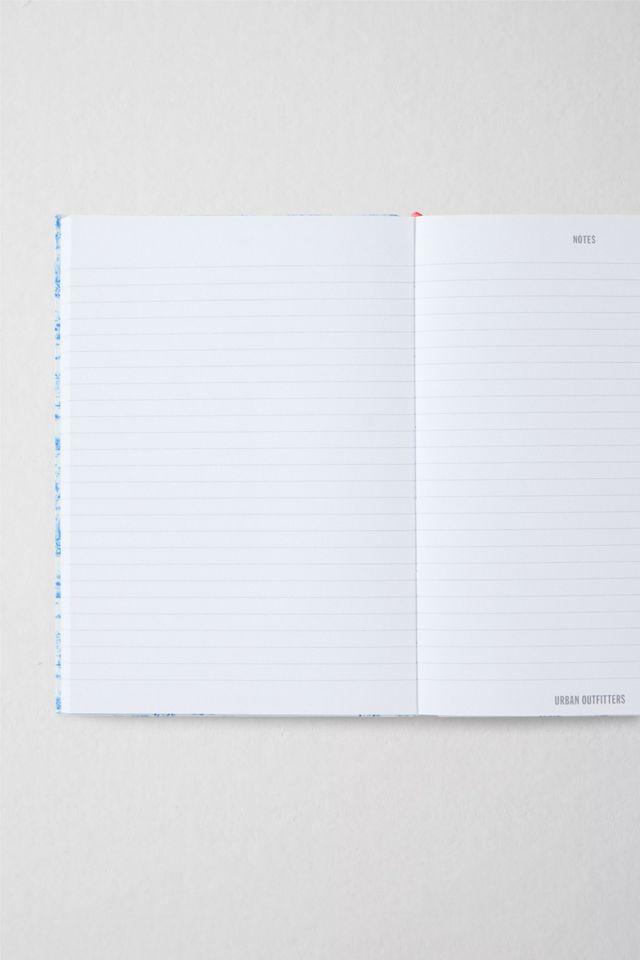 Western Toile Lined A5 Notebook #1