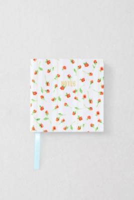 Rosebud Plain Mini Notebook - Pink ALL at Urban Outfitters