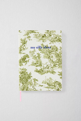 Silly Ideas Toile Lined Notebook | Urban Outfitters UK
