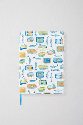 Sardinen Minding My Business Liniertes Notizbuch