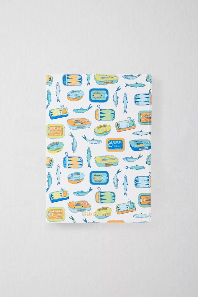 Sardines Minding My Business Lined Notebook #3