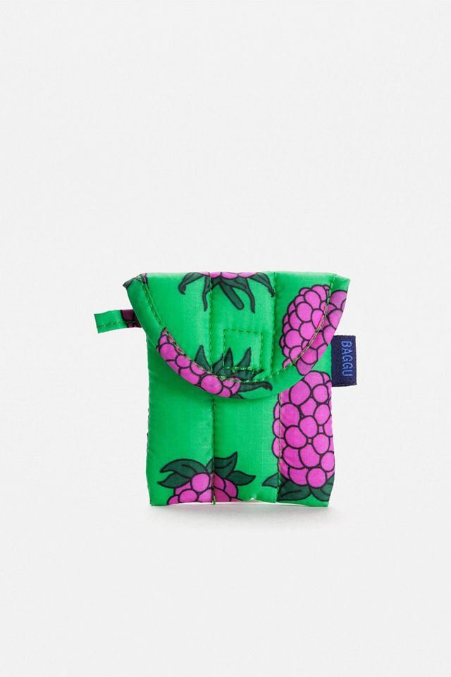 BAGGU Green Raspberry Earbuds Case | Urban Outfitters UK