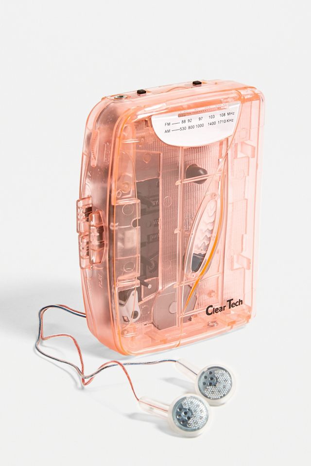 Reproductor de casetes transparente #1