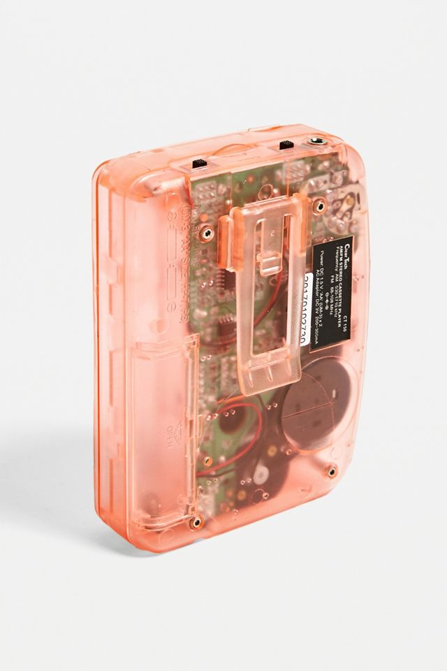 Reproductor de casetes transparente #3