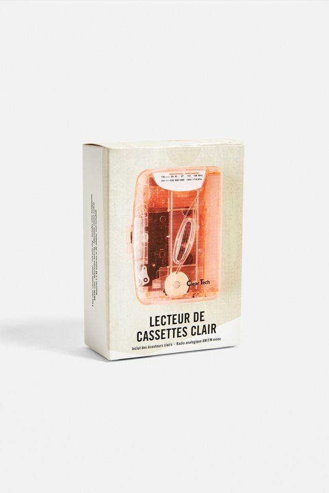 Reproductor de casetes transparente #4
