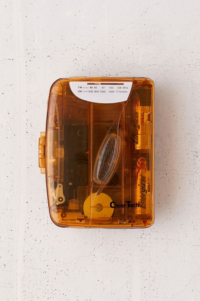 Reproductor de casetes transparente #1