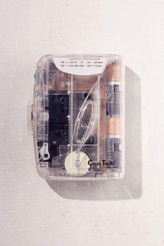 Reproductor de casetes transparente #3