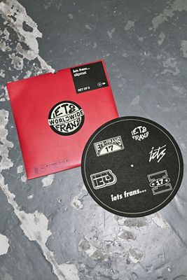 iets frans... Paquete de 2 Slipmats Worldwide