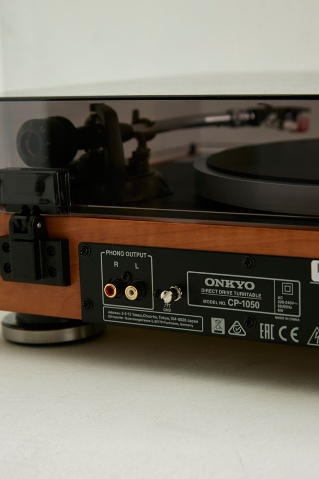 Onkyo CP-1050 Wood Vinyl Record Player #4