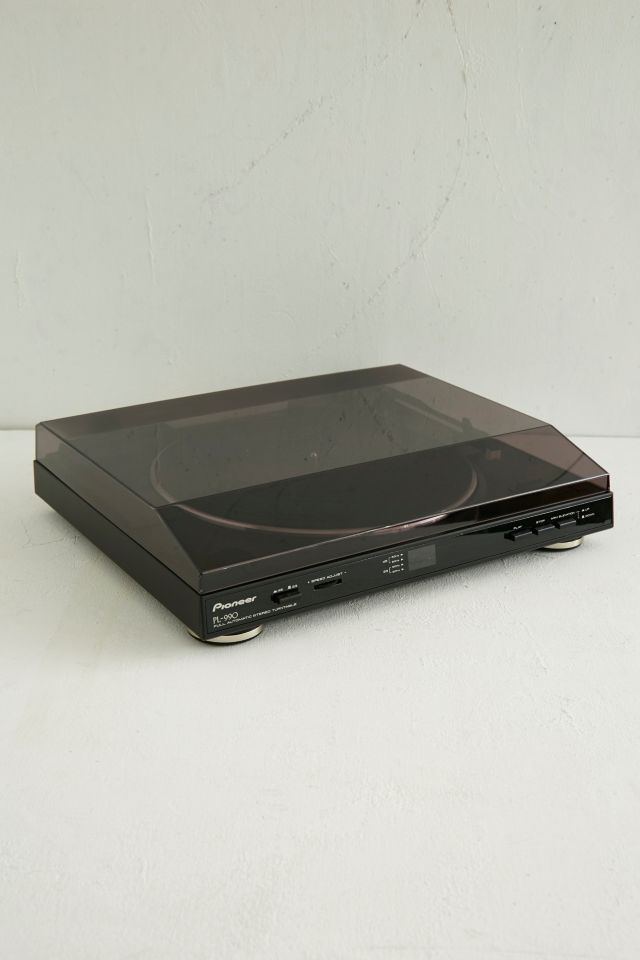 Pioneer PL-990 - Tocadiscos, fácil de utilizar, color Negro