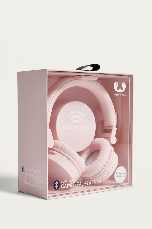 Fresh ‘N Rebel Caps Cupcake Pink Wireless Headphones #1