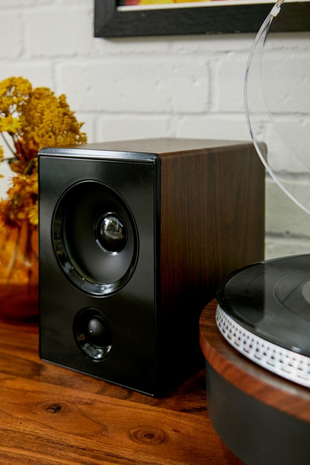 Steepletone – Bluetooth-Plattenspieler „Camden“ in Braun #3