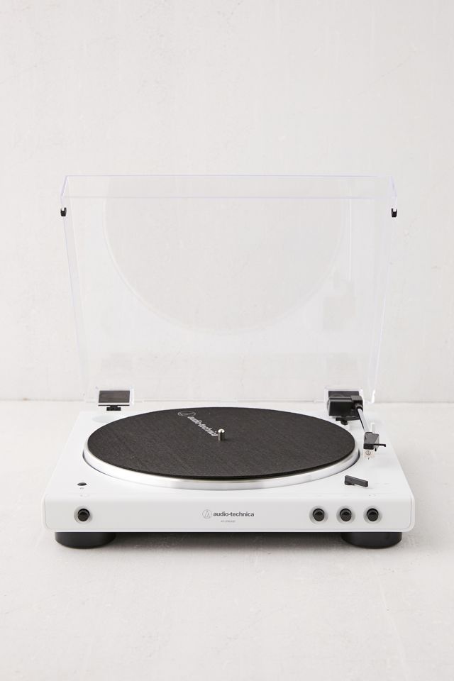 Audio-Technica White LP60X-BT Bluetooth Vinyl Record Player #1