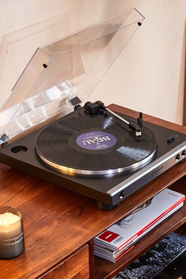Audio Technica Gunmetal AT-LP60XUSB Record Player  #1
