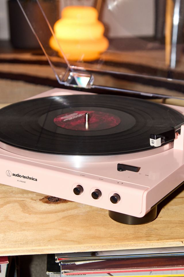 Audio-Technica Pink LP60X-BT Bluetooth Vinyl Record Player #1
