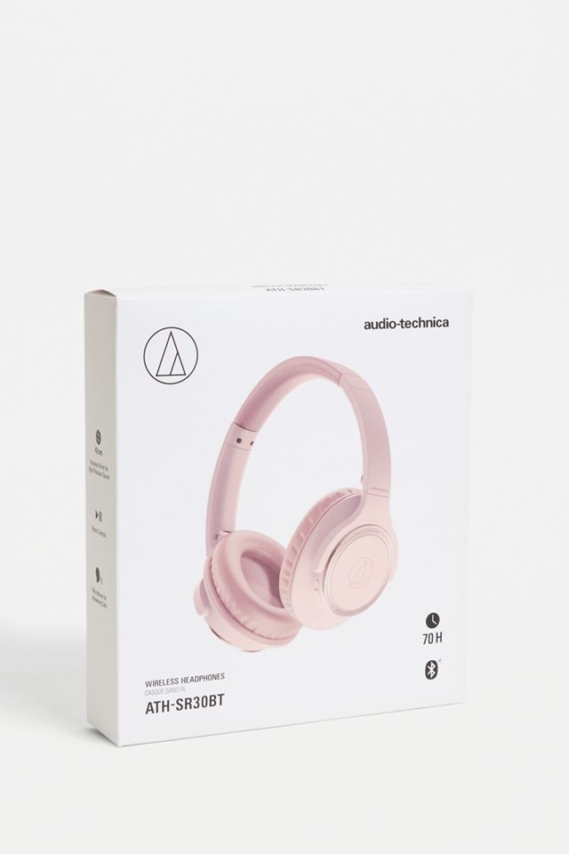 Audio-Technica Pink SR30BT Wireless Headphones | Urban Outfitters UK