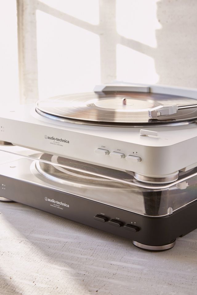 Audio-Technica White AT-LP60 Bluetooth Record Player #4
