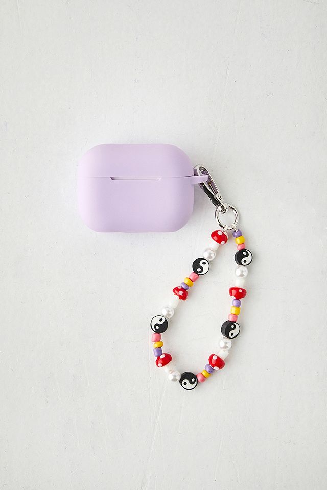 undefined | Lilac Beaded AirPods Pro Case