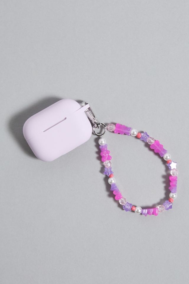 Lilac Gummy Bear Bead AirPods Pro Case