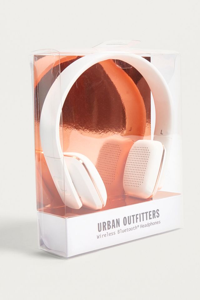 Ava White Wireless Headphones