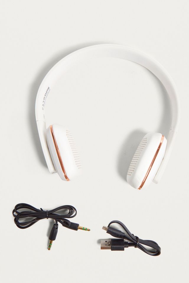 Ava White Wireless Headphones #4