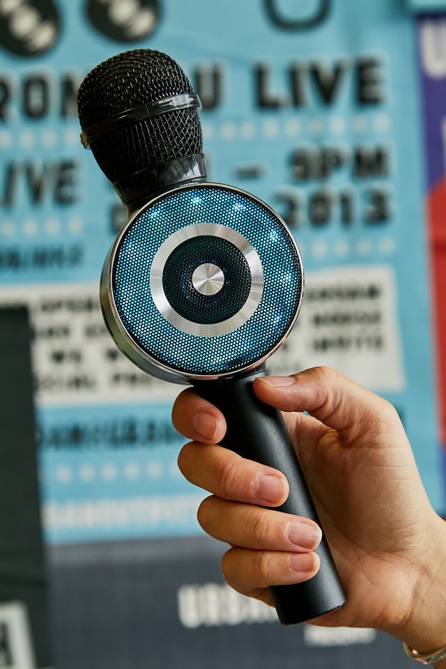 Juice Disco LED Karaoke Microphone Urban Outfitters UK