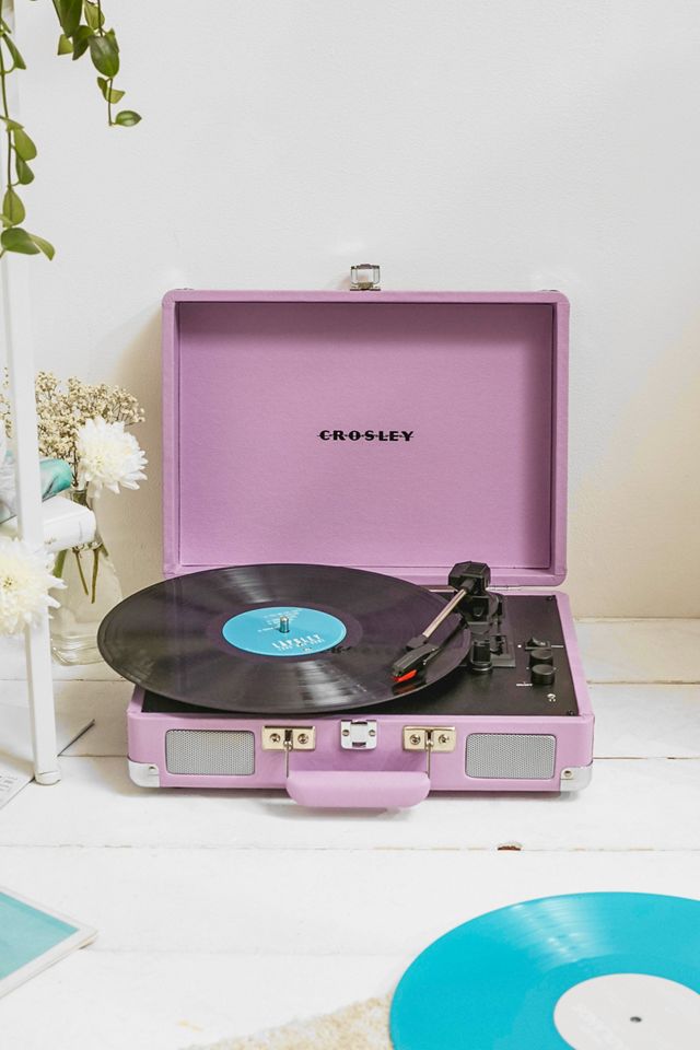 Crosley Cruiser Pastel Lilac Bluetooth Vinyl Record Player #1