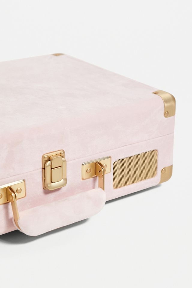 Crosley UO Exclusive Cruiser Pink Velvet Bluetooth Record Player #2