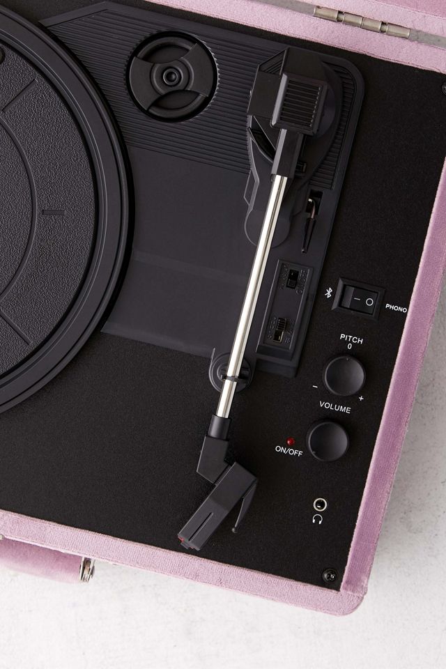 Crosley UO Exclusive Cruiser Mauve Velvet Bluetooth Record Player #3