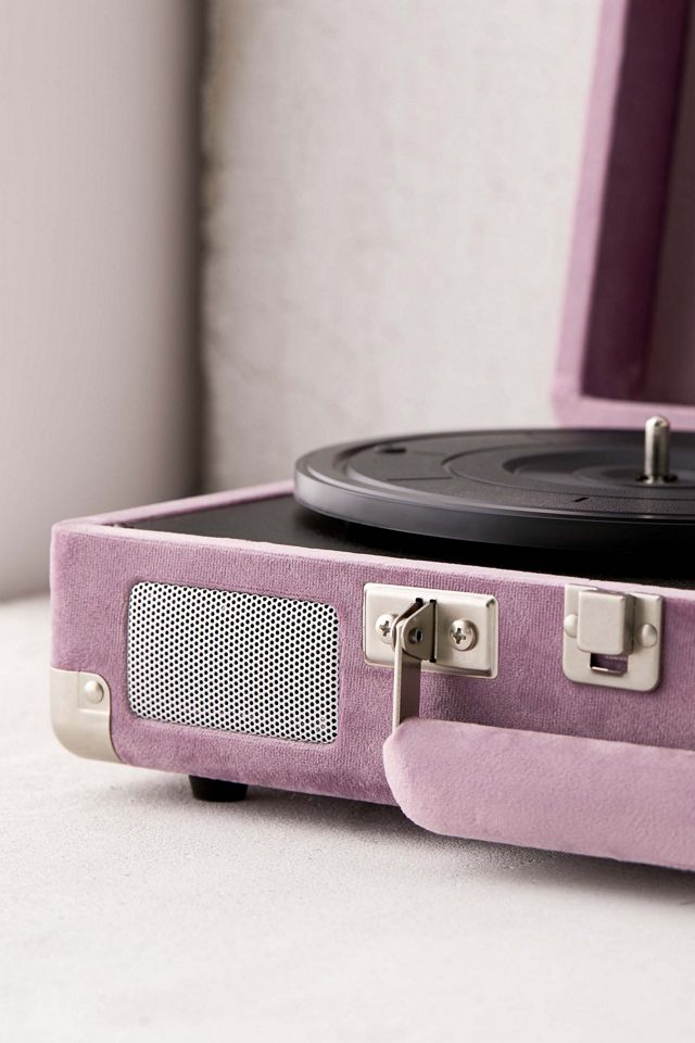 Crosley UO Exclusive Cruiser Mauve Velvet Bluetooth Record Player #4